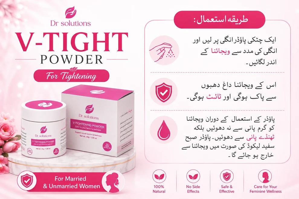 Dr Solutions ( Natural Bl**ding Again )+ V Tightening Powder ( 100% Safe & Privacy Ensured )